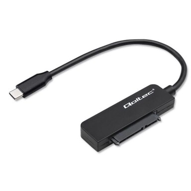 QOLTEC SATA na USB-C adapter za 2,5" SSD/HDD, 5 Gbps, do 2 TB